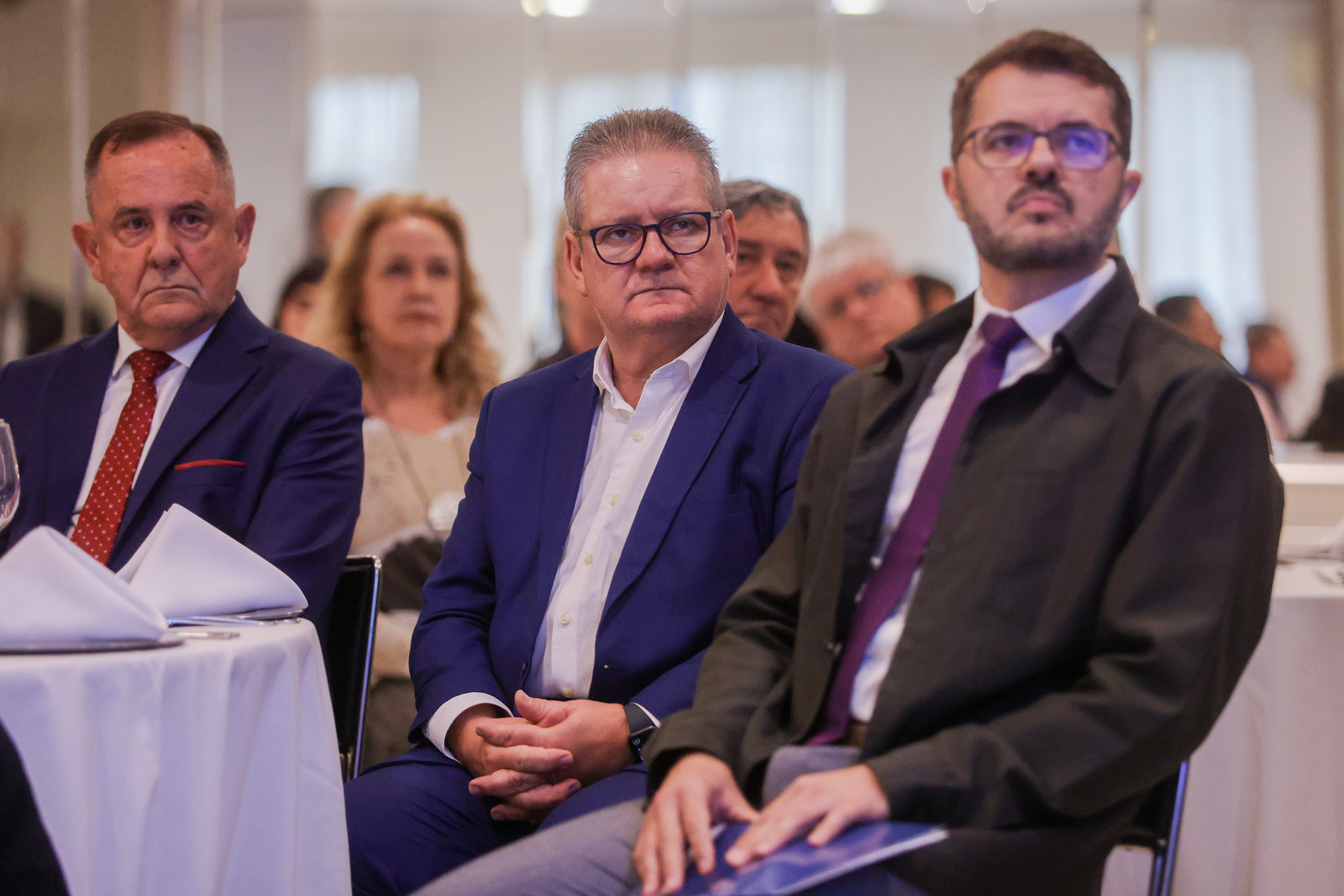 Governador Ranolfo com o presidente da ADI  Adair Weiss