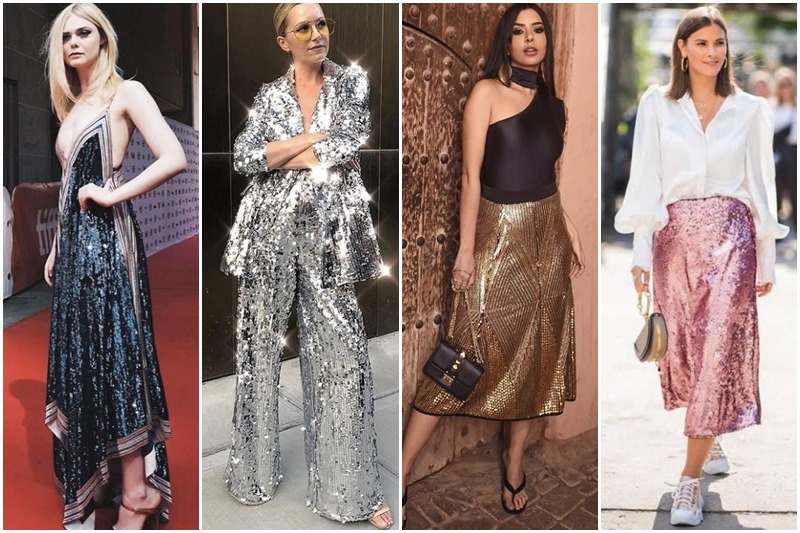 A cor de 2023 é 'Viva Magenta', mas o brilhos estão em alta e são tendência para o próximo ano