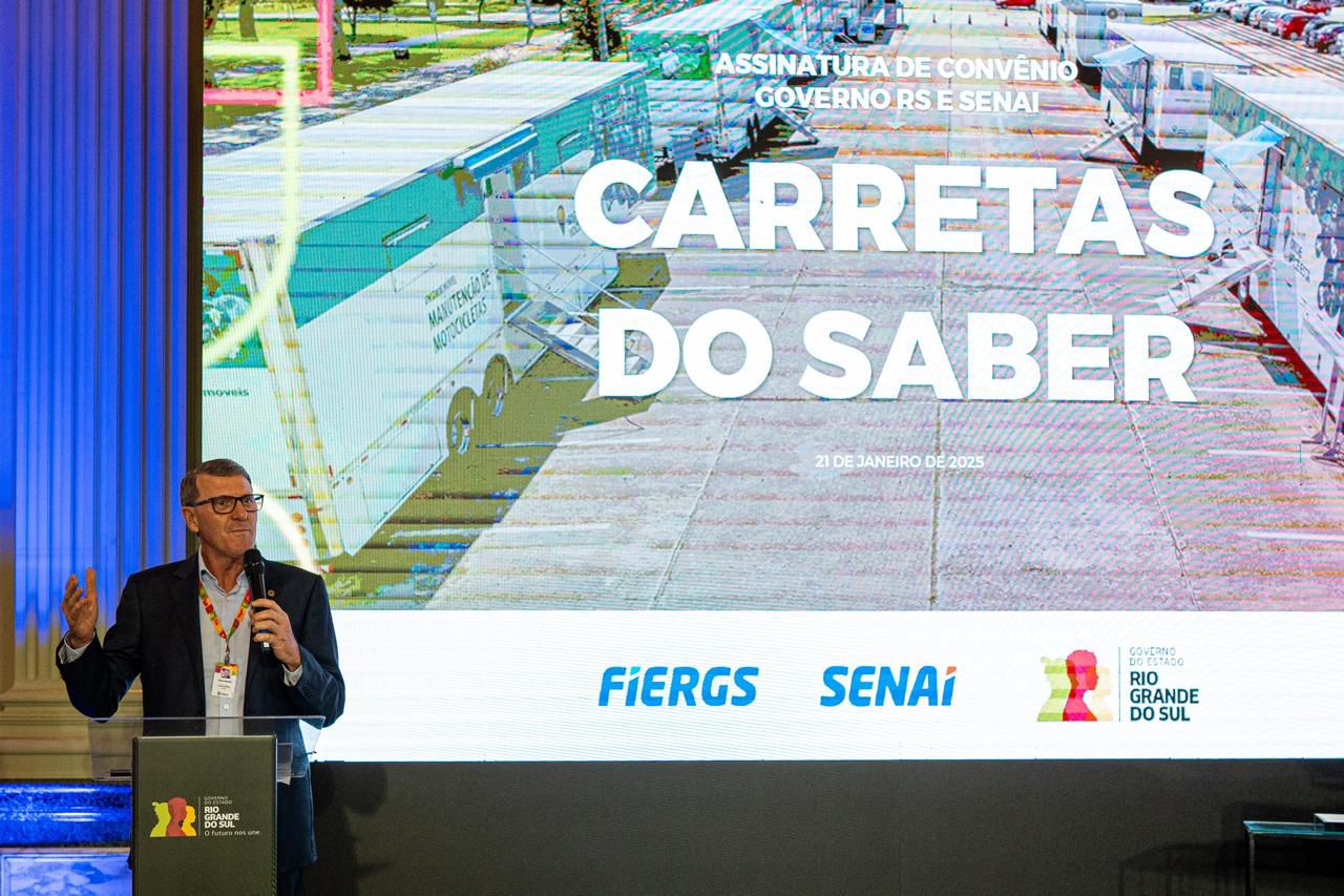 Secretário de Trabalho e Desenvolvimento Profissional, Gilmar Sossella.