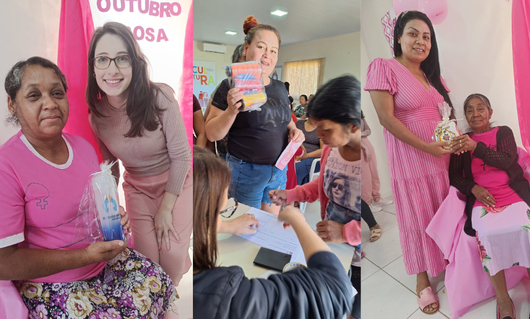 A ação contou com a participação de aproximadamente 100 pessoas