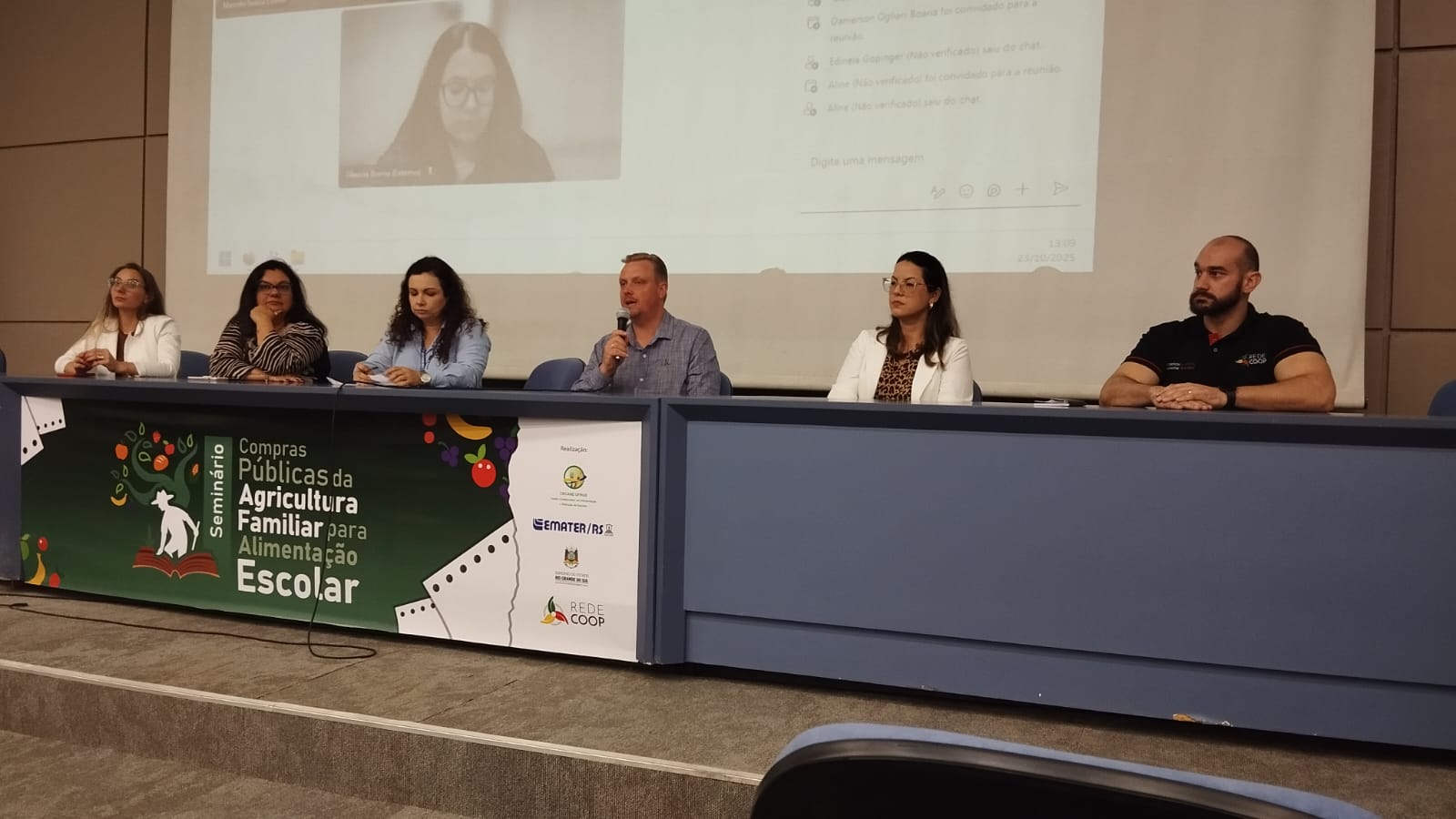 Erechim é destaque em Seminário Estadual sobre Compras Públicas da Agricultura Familiar para Aliment