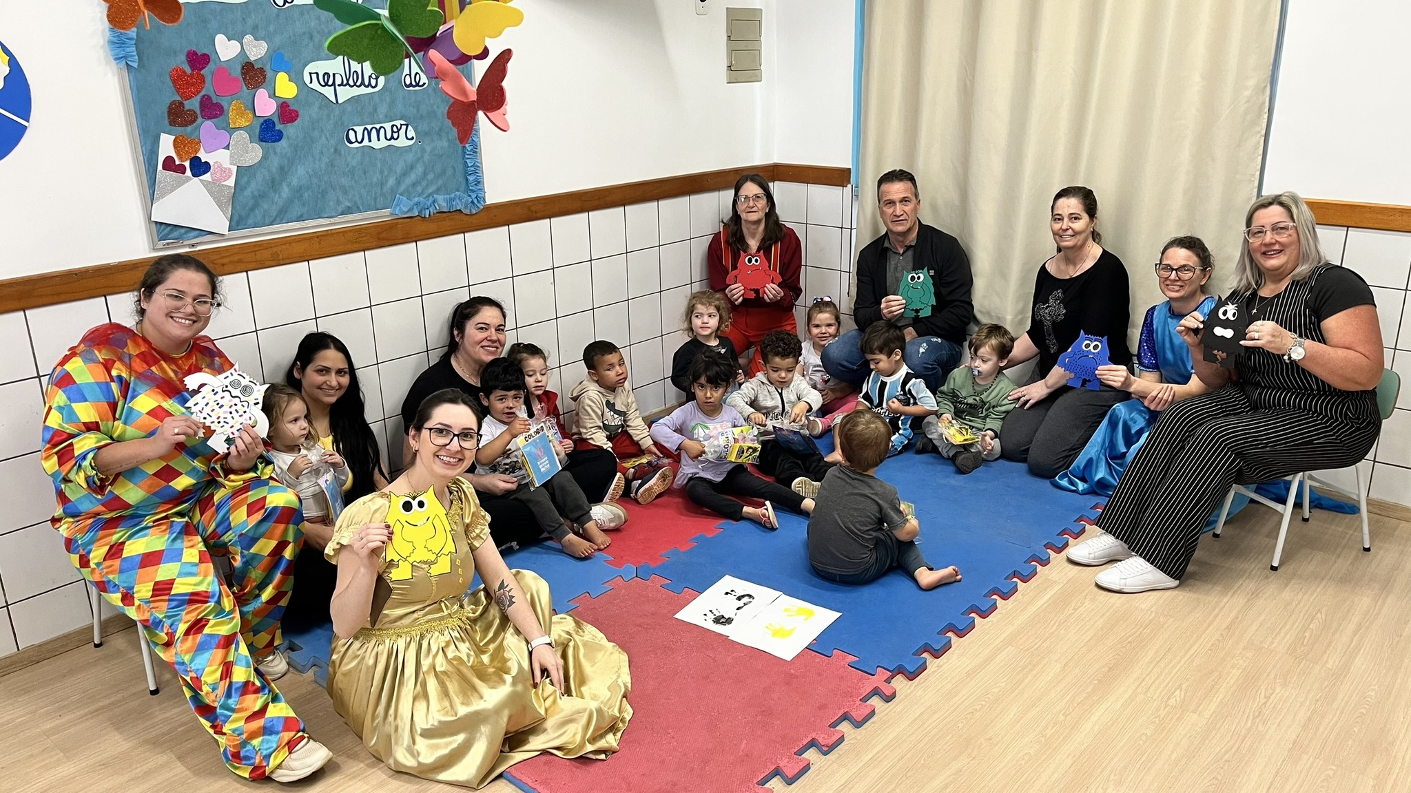 Atividades do Programa Primeira Infância Melhor são desenvolvidas na Escola de Educação Infantil Cri