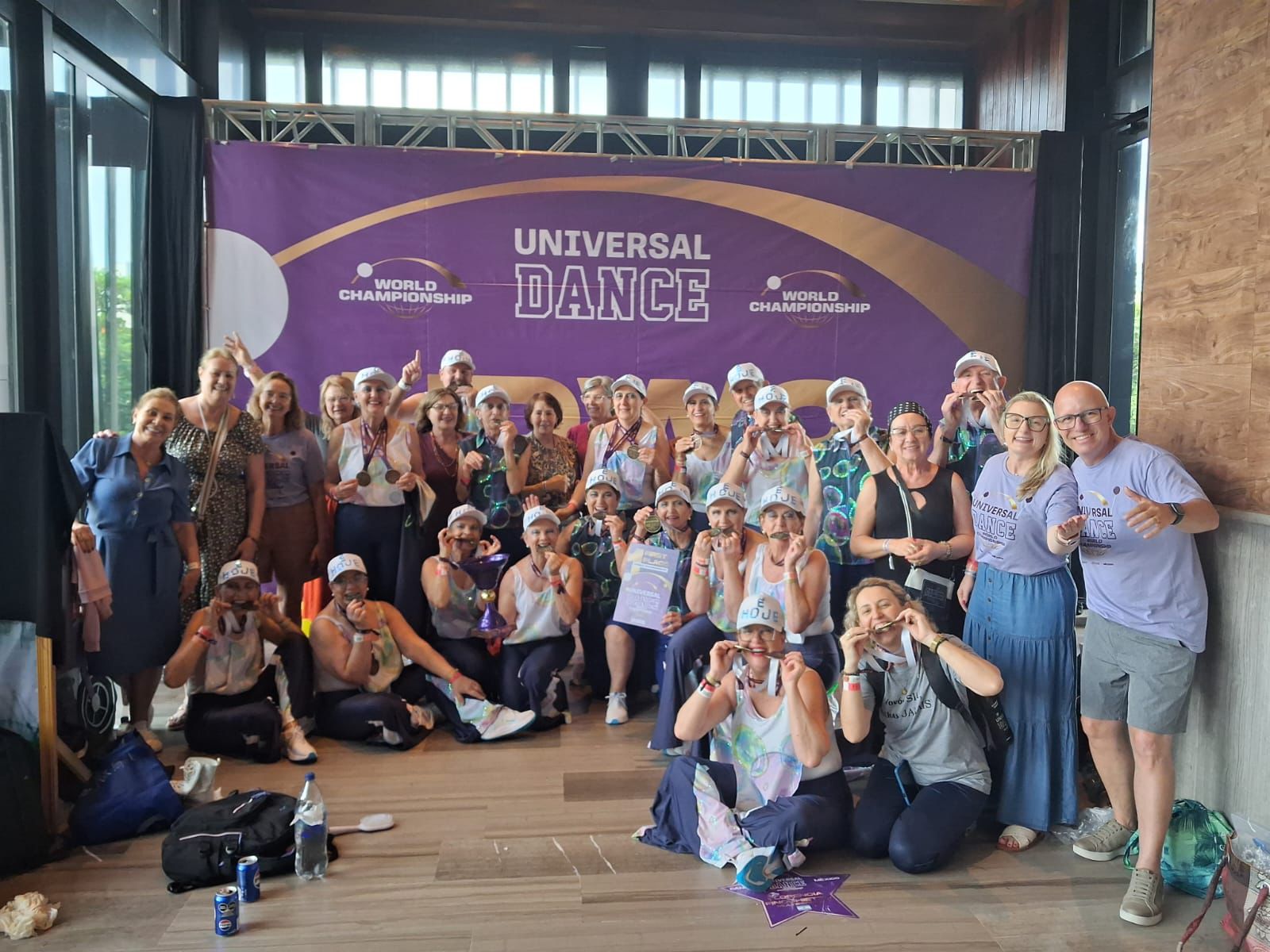 Coreografias garantiram destaque no Universal Dance World Championship, realizado em Cancún na últim