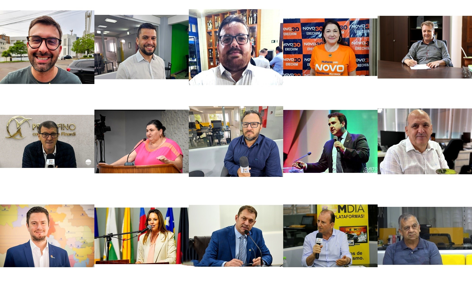 Quem são os pré-candidatos de Erechim e região